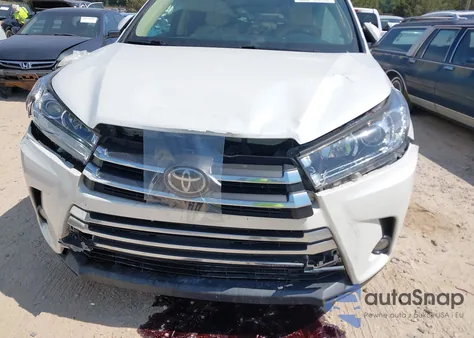 2017 Toyota Highlander Limited z USA, uszkodzony, nr VIN 5TDDZRFH4HS380770